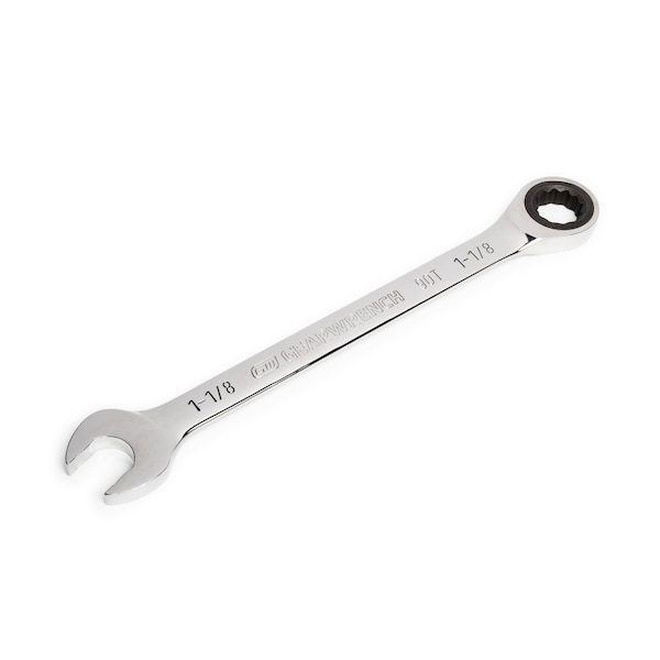 Gearwrench 1-1/8" 90-Tooth 12 Point Ratcheting Combination Wrench - 86955