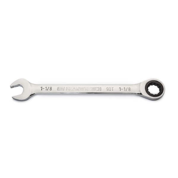 Gearwrench 1-1/8" 90-Tooth 12 Point Ratcheting Combination Wrench - 86955