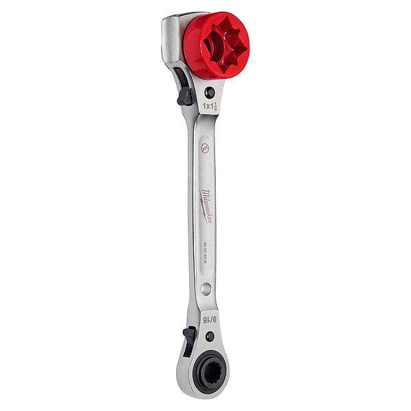 Milwaukee Tool Lineman’s 5in1 Ratcheting Wrench - 48-22-9216
