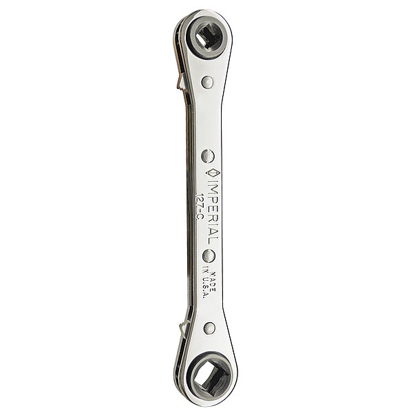 Imperial Service Wrench, Nickel, SAE, 5.5 in. L - 127-C