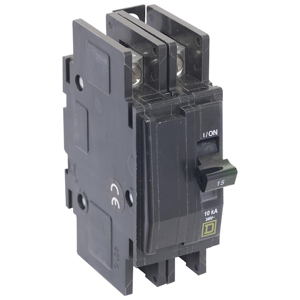 Square D Miniature Circuit Breaker, QOU Series, 30A, 2 Pole, 240V AC, 10kA at 240V AC - QOU230H
