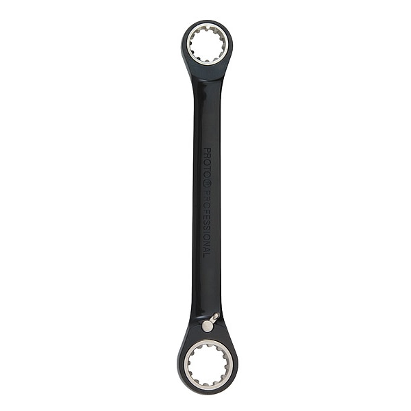 Proto Black Chrome Box Reverse Ratcheting Wrench 7/32" x 9/32"-Spline - JSBV0709