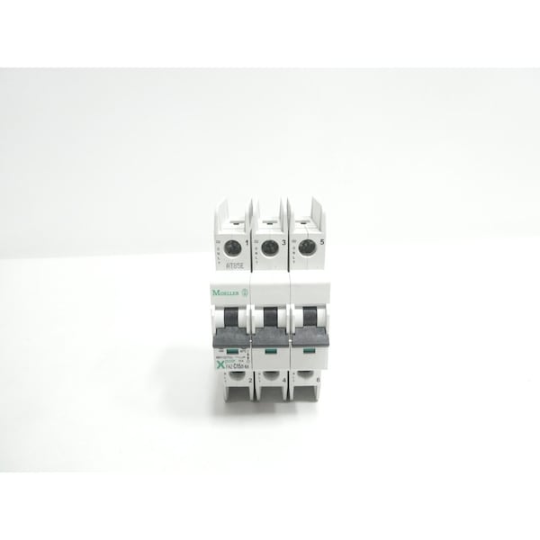 Moeller Miniature Circuit Breaker, 15A, 3 Pole, 277/480V AC - FAZ-C15/3-NA