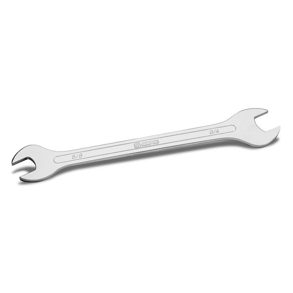 Capri Tools 5/8 in x 3/4 in Super-Thin Open End Wrench - 11850-5834
