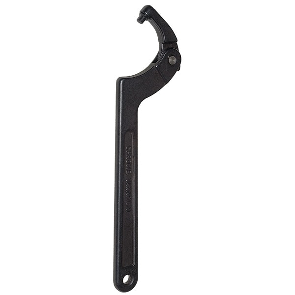 Westward Fixed Pin Spanner Wrench, L 8-1/16 in. - 5RDZ5