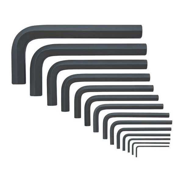 Bondhus 14 Piece Metric L-Shape Hex Key Set, 12397 - 12397