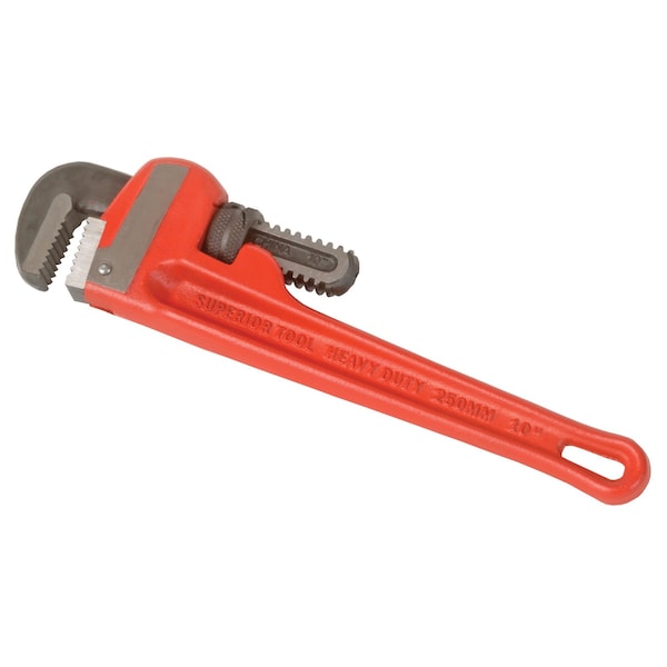Superior Tool Pro-Line 1-1/2 in. Heavy Duty Pipe Wrench Red 1 pc - 2810