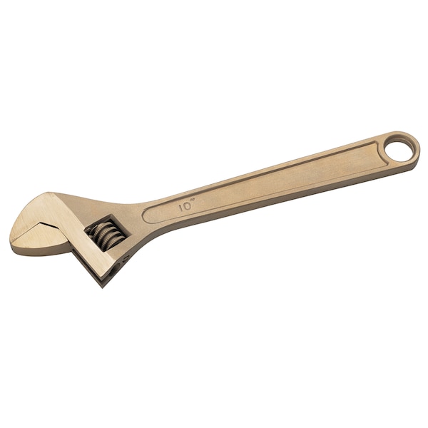 Cs Unitec Non Sparking Adjustable Wrench, 15in/375mm, Beryllium Copper - EX501-15B
