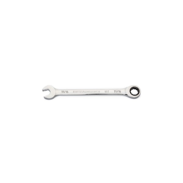 Gearwrench 11/16" 90-Tooth 12 Point Ratcheting Combination Wrench - 86948