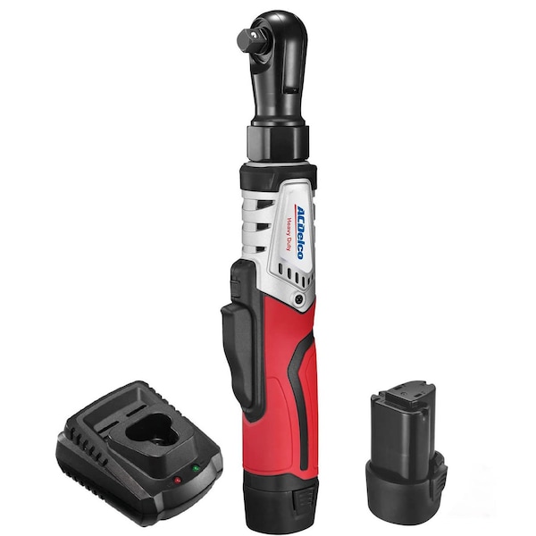Acdelco G12 1/2" BRUSHLESS Ratchet Wrench 70 ft-lbs, 2-Battery Kit - ARW1210-42