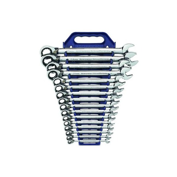 Apex Tool Group WRENCH SET COMBO REV RATCH MET 12 PT 16 - GWR9602N