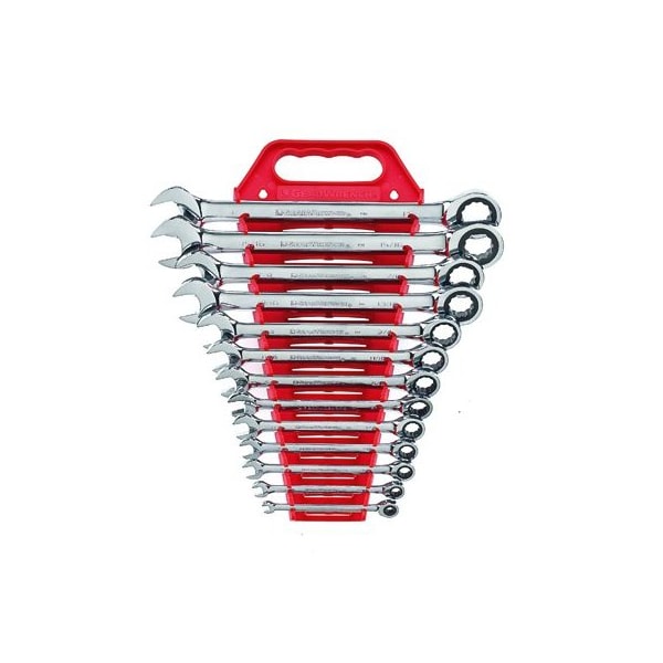 Apex Tool Group WRENCH SET COMBO RATCH SAE 12 PT 13 PC - GWR9312
