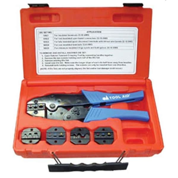 S&G Tool Aid S and G Tool Aid 18920 Ratcheting Terminal Crimper Kit - SGT-18920