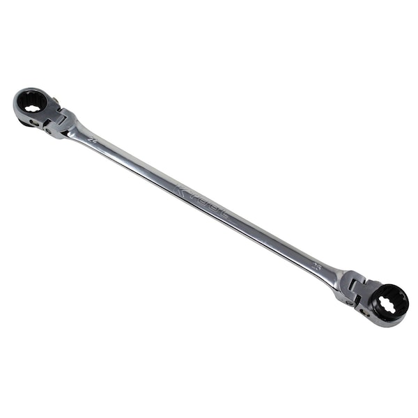 K-Tool International 24X25 MM METRIC DOUBLE BOX UNIV SPLINE TOOTH REV R - KTIXDDB24X25