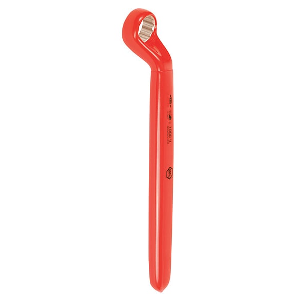 Wiha Box End Wrench, Metric, 14mm Head Sz, 12 pt - 21014