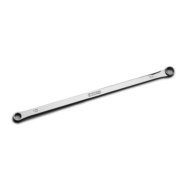 Capri Tools 10 mm x 11 mm 0-Degree Offset Extra-Long Box End Wrench - CP11800-1011