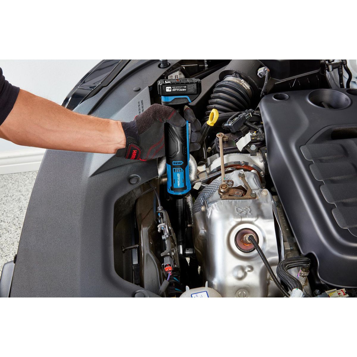 Hercules 12V Inalámbrico 3/8 pulg. Ratchet de Alcance Extendido - Solo Herramienta - 57276