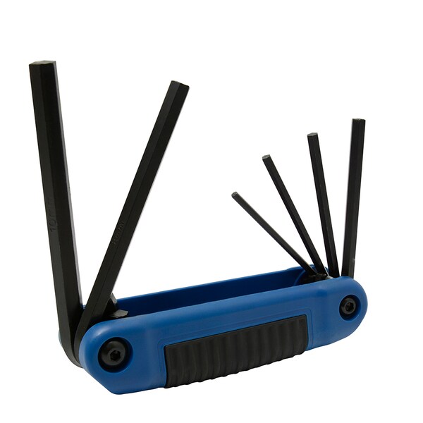 Urrea Bimaterial handle folding Metric from 3 mm to 10 mm - 4973BM
