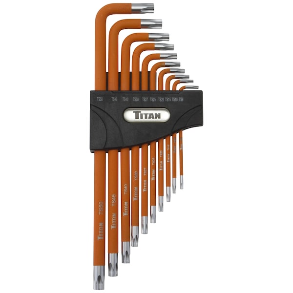 Star Asia 10-Pc 5-Lobe Tamper Resistant L-Shap - 12734