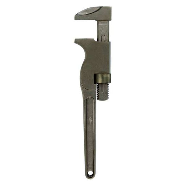 Ampco Safety Tools 15 in L 2 13/16 in Cap. Aluminum Bronze Monkey Wrench - W-1148