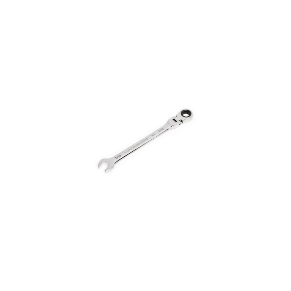 Gearwrench 7/16" 90-Tooth 12 Point Flex Head Ratcheting Combination Wrench - 86744