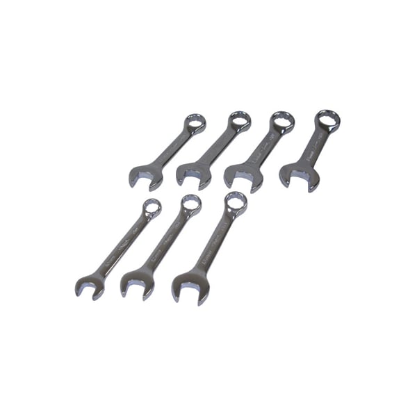K-Tool International Hi Polish Mtrc Shrt Wrench Set, 7pcs. - KTI-41700