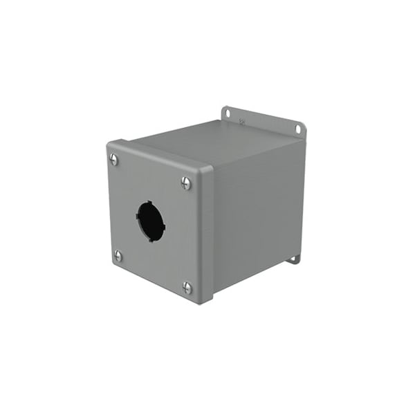 Nvent Hoffman Mild Steel Electrical Enclosures, 4 in H, 4-3/4 in D, 4 in W, NEMA 12, Screw On - E1PBX
