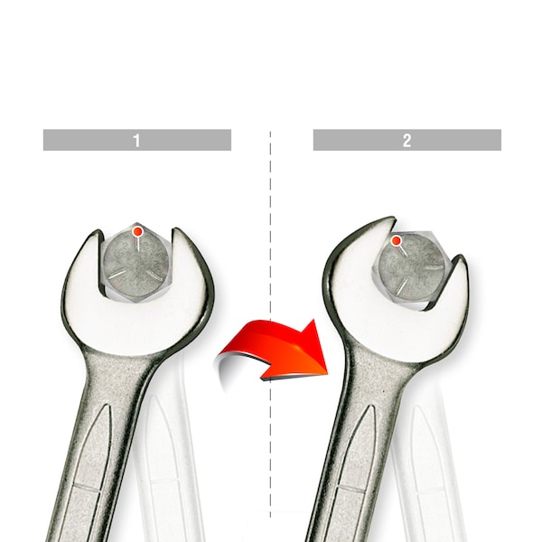 Teng Tools TT6508RF - 8 Piece Flexible Ratcheting Wrench Set 8 to 19m - TT6508RF