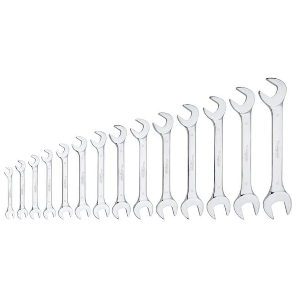 Platinum Platinum PLT-99420 14 Piece Metric Full Polished Angle Wrench Set - PLT-99420