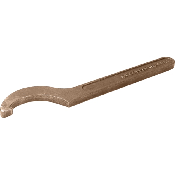 Pahwa QTi Non Sparking, Non Magnetic Hook Spanner - 58 - 62 mm - HS-1024