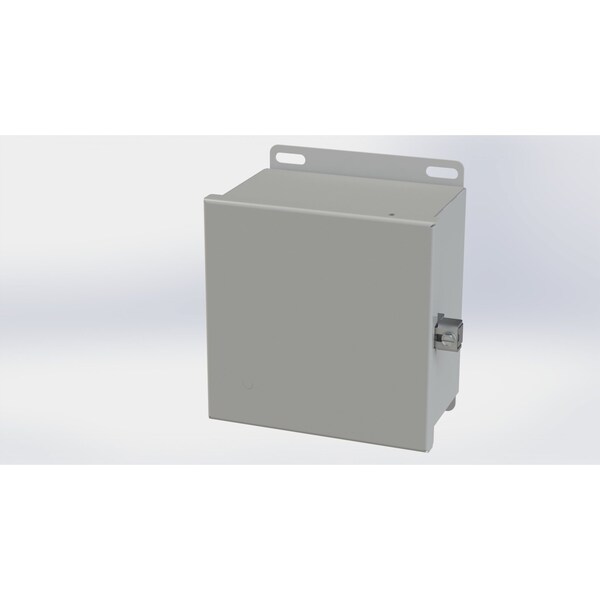 Saginaw Control & Engineering Carbon Steel Electrical Enclosures, 6.13 in H, 4 in D, 6 in W, NEMA 3R, 4, 12, 13, Hinged - SCE-606CHNF