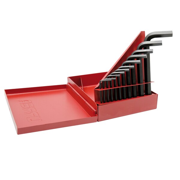 Urrea Industrial grande short L-type Hex Key Set 11Pc - 4975