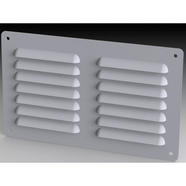 Saginaw Control & Engineering Louver Stand Kit, 5.81 in. H x 9-1/2 in. W x 0.43 in. L, Steel - SCE-AVK84