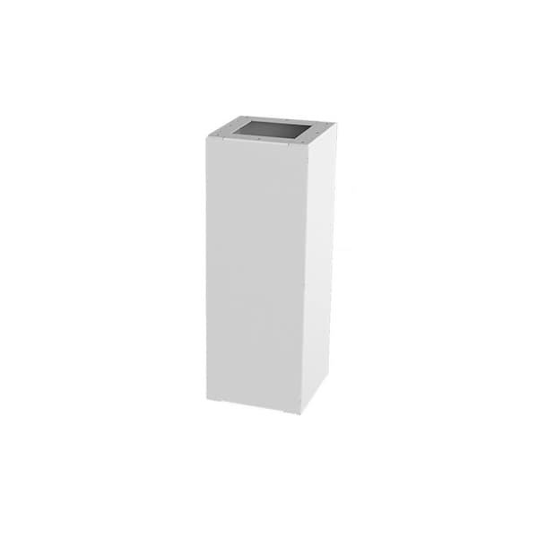 Saginaw Control & Engineering Pedestal, 21.38 in. H x 8 in. W x 8 in. L, Carbon Steel - SCE-PE22