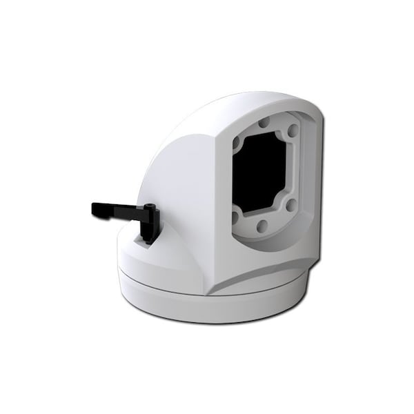 Saginaw Control & Engineering Angle Coupling, 5.89 in. H x 5.08 in. W x 5.08 in. L, Aluminum - SCE-SA320AC