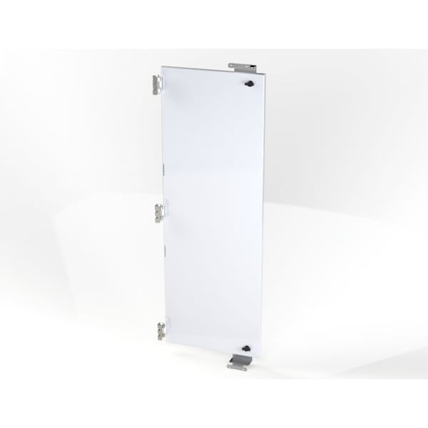 Saginaw Control & Engineering Panel, 54-1/2 in. H x 19.38 in. W x 0.83 in. L, Carbon Steel - SCE-DF60EL48