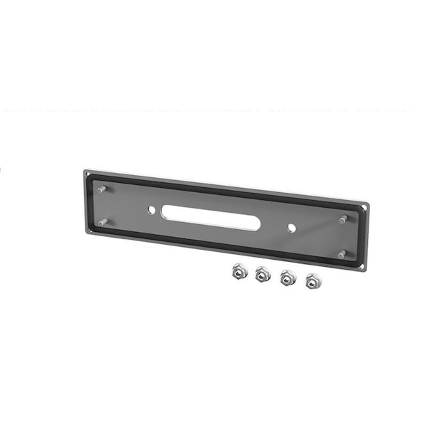 Saginaw Control & Engineering Plate, 9-1/2 in. H x 2-1/4 in. W x 0.38 in. L, Steel - SCE-UAV