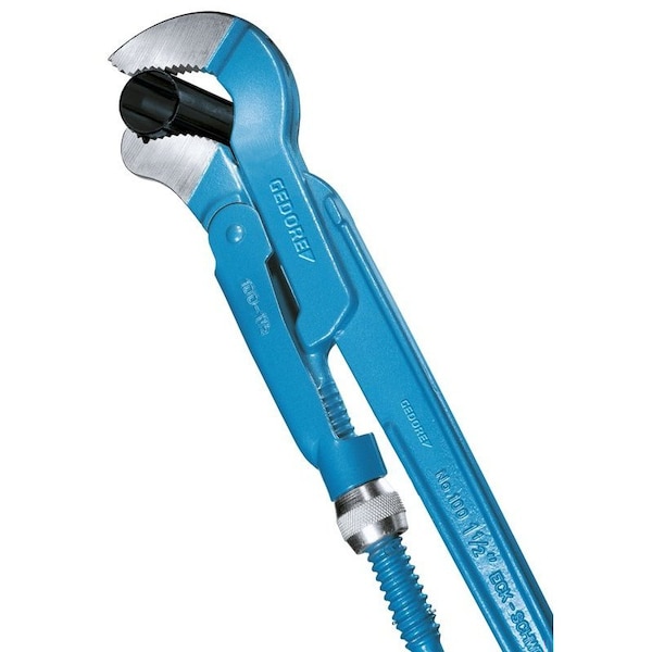 Gedore 25 in L 3 in Cap. Alloy Steel Swedish Pipe Wrench - 4500490