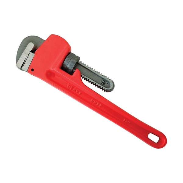 Steel Grip 12" L Cast Iron Pipe Wrench - 2796704