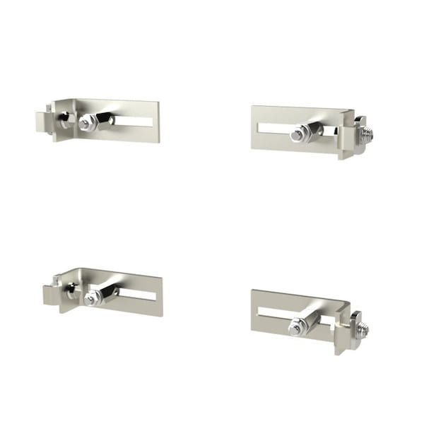 Saginaw Control & Engineering Panel Support, 12 in. H x 7 in. W x 2 in. L, Steel - SCE-FSPS4