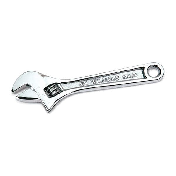 Williams Williams Adjustable Wrench, Chrome, 18" - 13418A