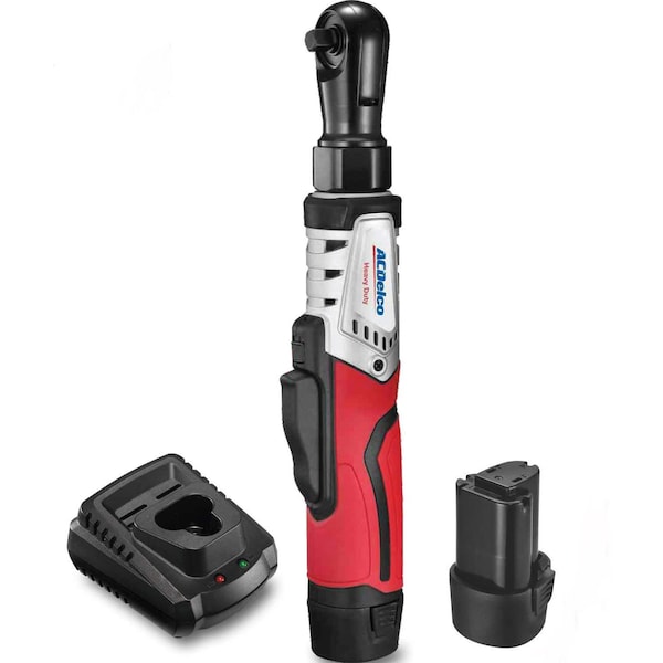Acdelco G12 3/8" Brushless Ratchet Wrench 65 Ft-lbs Max, 2-Battery Kit - ARW1210-32
