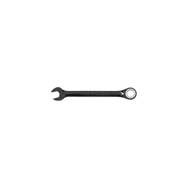 Proto Proto JSCV14F Black Chrome Combination Locking Flex-Head Ratcheting Wrench 7/16" - Spline - JSCV14F