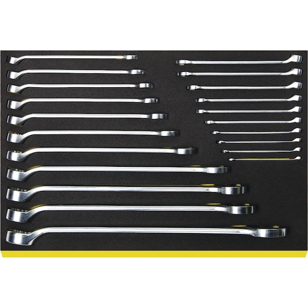 Stahlwille Tools Combination Wrenchs i.TCS inlay No.TCS 14/21, 6-36MM 3/3-tray21-pcs. - 96838771