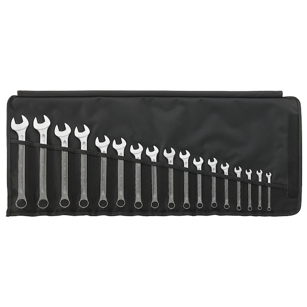 Stahlwille Tools Set: Combination Wrench OPEN-BOX No.13/17 17-pcs. - 96400804