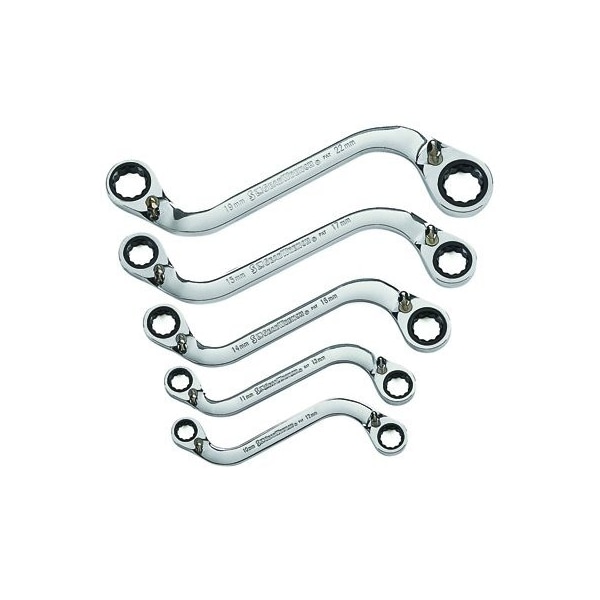 Apex Tool Group WREN SET S-SHAPE REV DB; BX RATCH MET12P - GWR85299