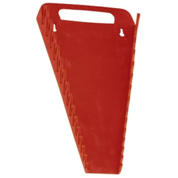 Durston Mfg Durston Mfg VMV514 15 Slot Wrench Rack Gripper Style Red - VMV514
