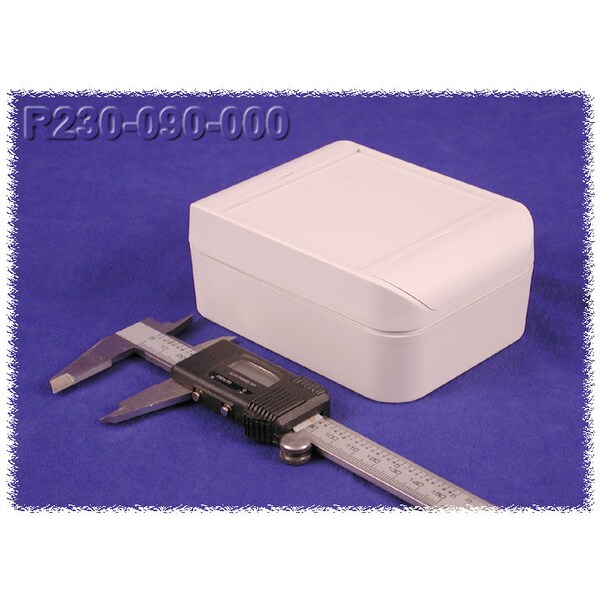 Hammond ABS Electrical Enclosures, 4.72 in H, 1.97 in D, 3.54 in W, NEMA 4, 4X, 12, 13, Screw On - R230-090-000