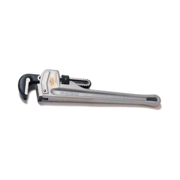 Ridgid 47057 12in Aluminum Straight Pipe Wrench - Model 812 - 47057-RIDGID