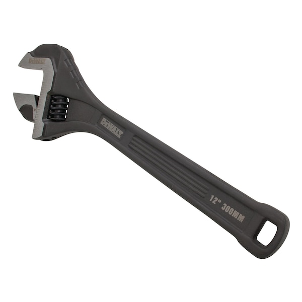 Stanley DeWalt Metric and SAE Adjustable Wrench 12 in. L 1 pc - DWHT80269